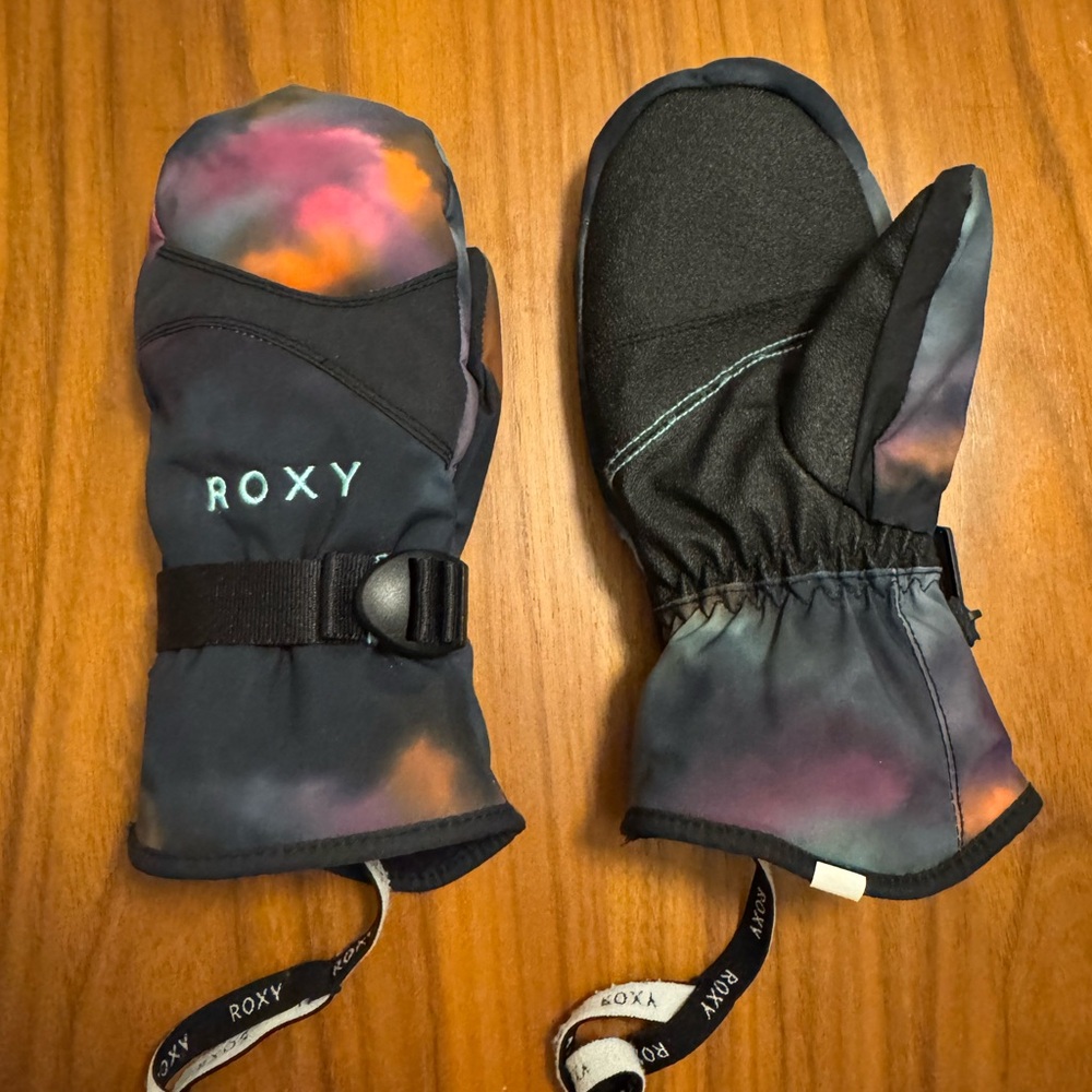 Roxy Girls Jetty Mittens Size M